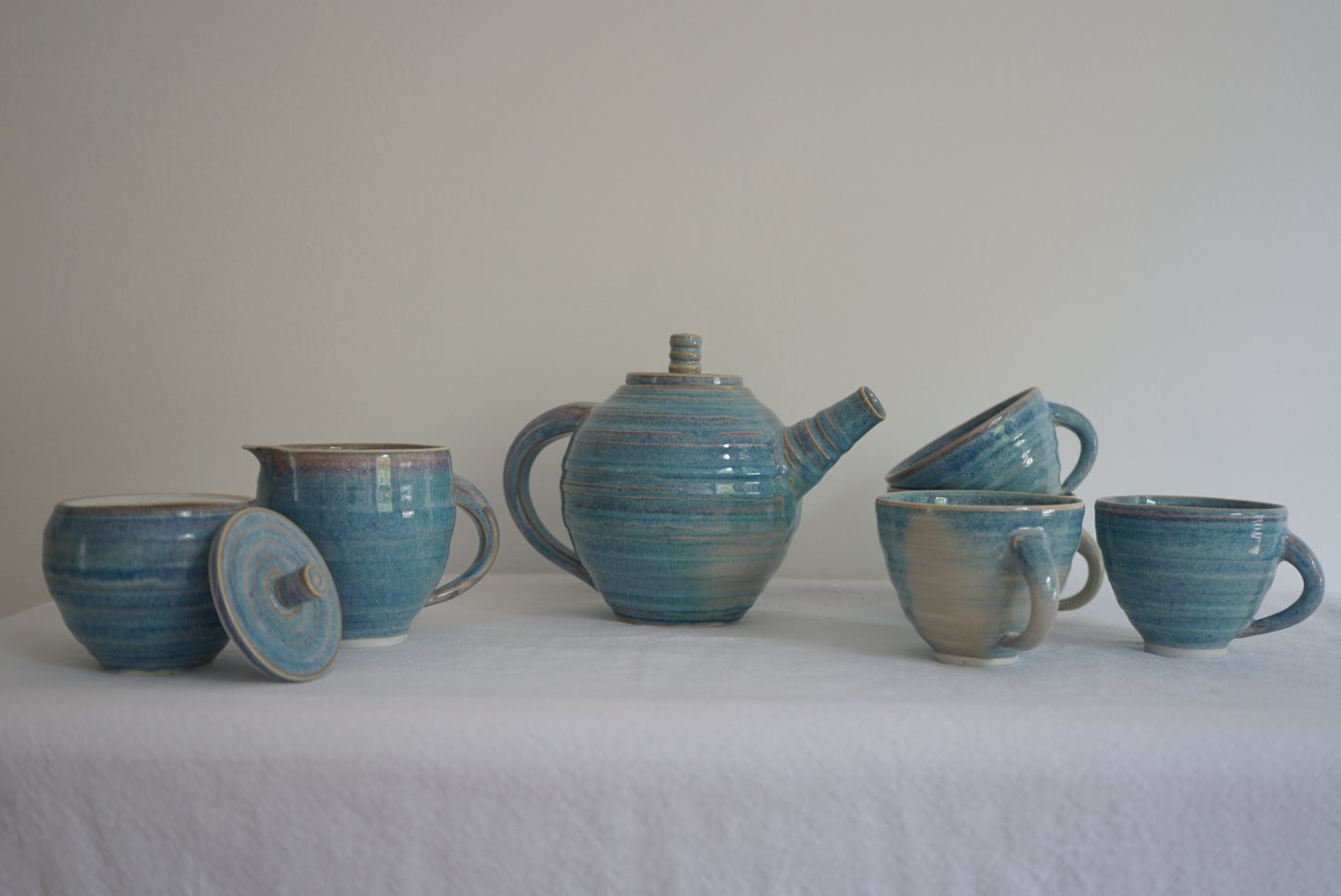 Six Piece Tea Set