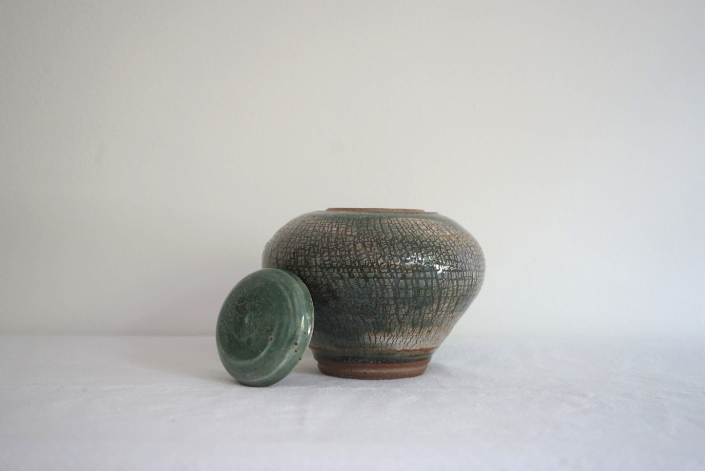 Green Glaze Jar