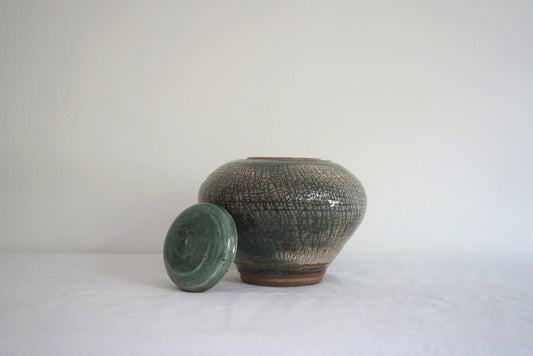 Green Glaze Jar