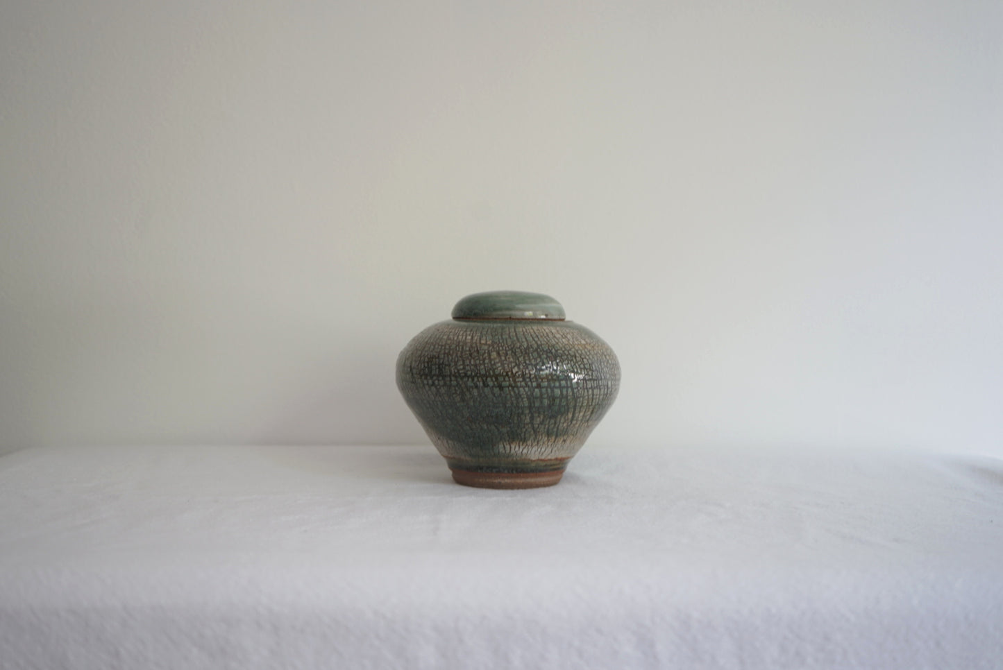 Green Glaze Jar