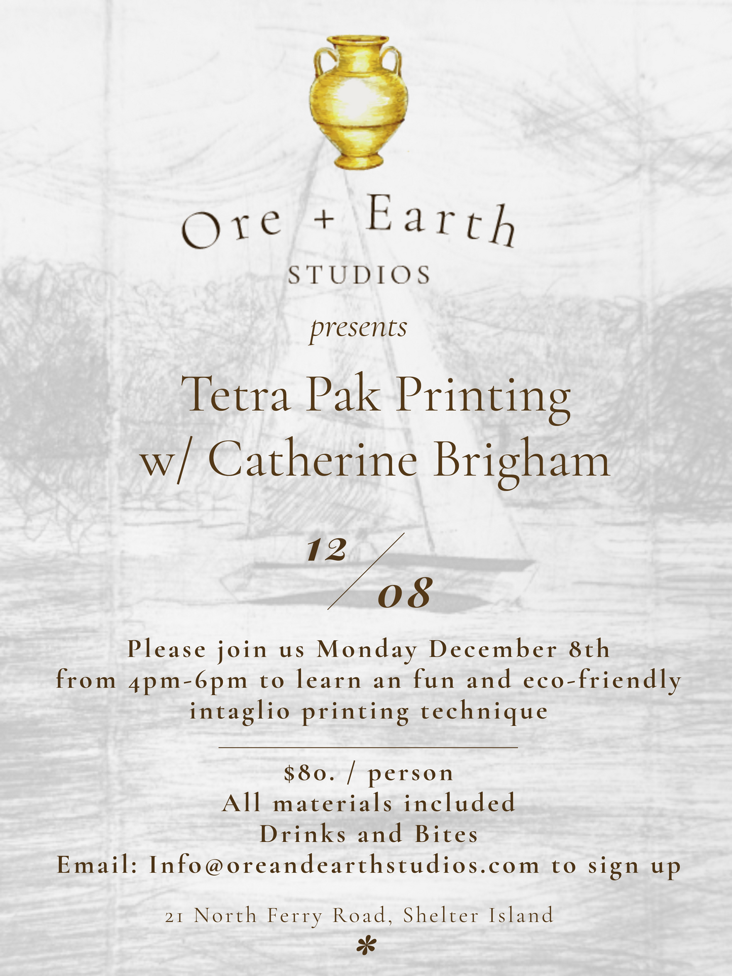 Tetra Pak Printing w/ Catherine Brigham on Monday December 8th