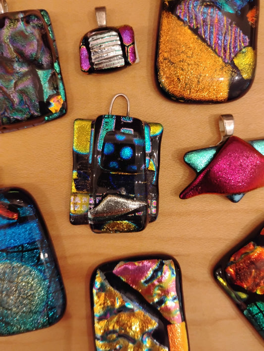 Fused Glass Pendant Making w/ Max Bennett Saturday October 18th